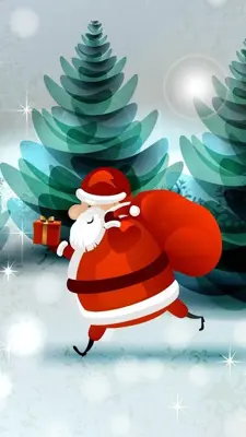 Santa Claus Live Wallpaper android App screenshot 2