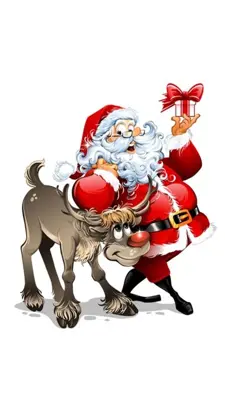 Santa Claus Live Wallpaper android App screenshot 6